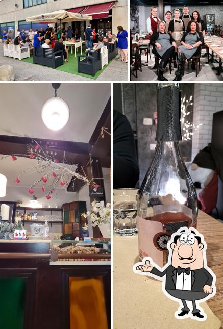 Gli interni di La Piccola Osteria