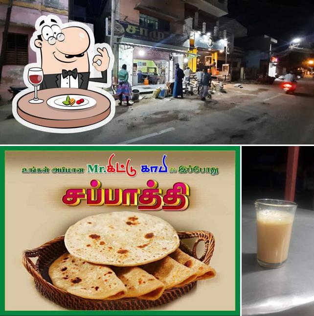 The image of food and exterior at Mr .Kittu cafe