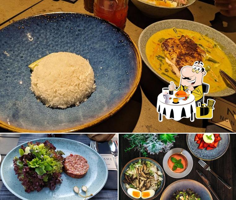Platti al No Name restaurant