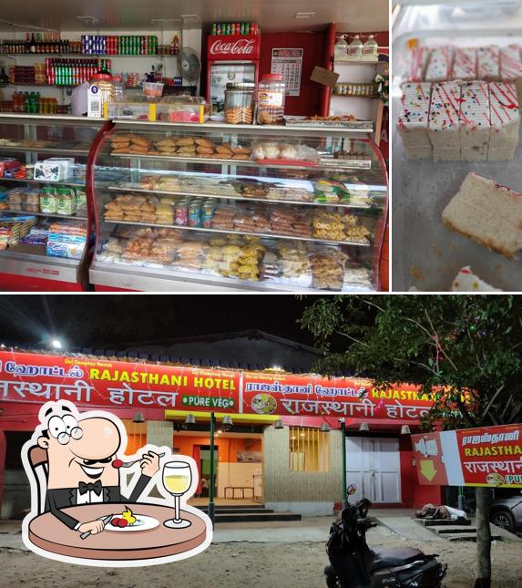 Among different things one can find food and exterior at Cine Garden Cafe