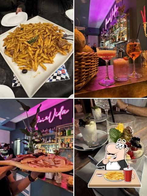 Patatine fritte al Pura Vida Lounge Bar