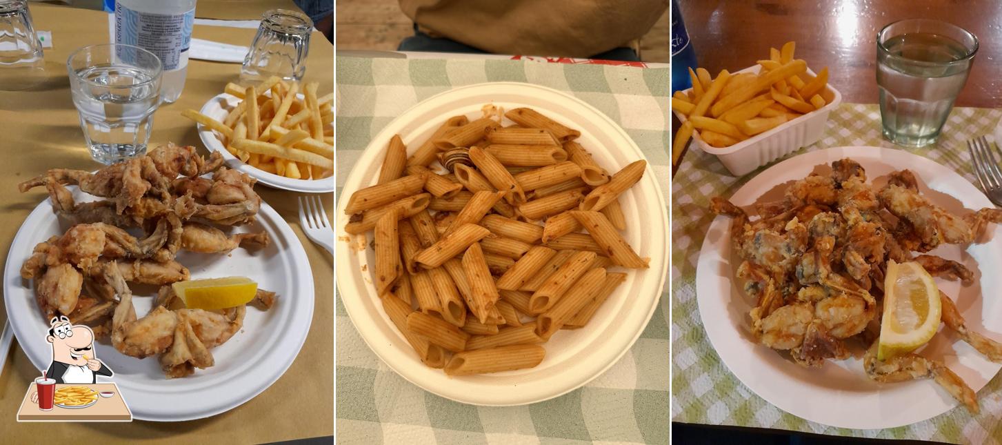 Patatine fritte al Sagra della Ranochiocciola