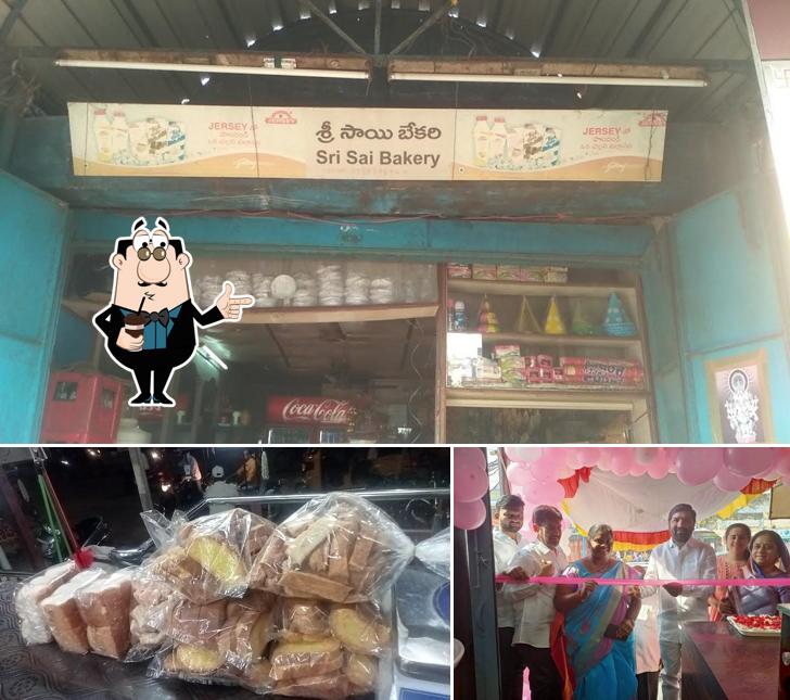 Enjoy a drink at Sri Sai Bakery