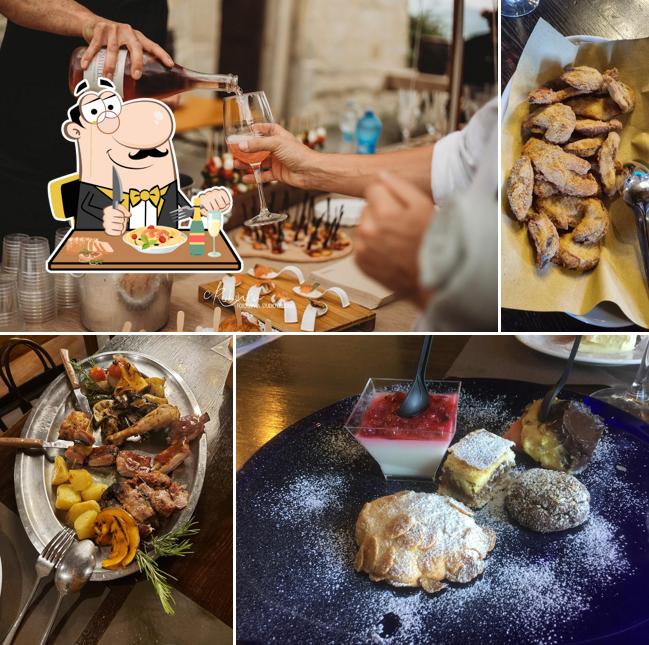 Cibo al Ristorante Del Castello di Carpineti