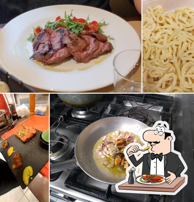 Cibo al Trattoria del Borgo Elce