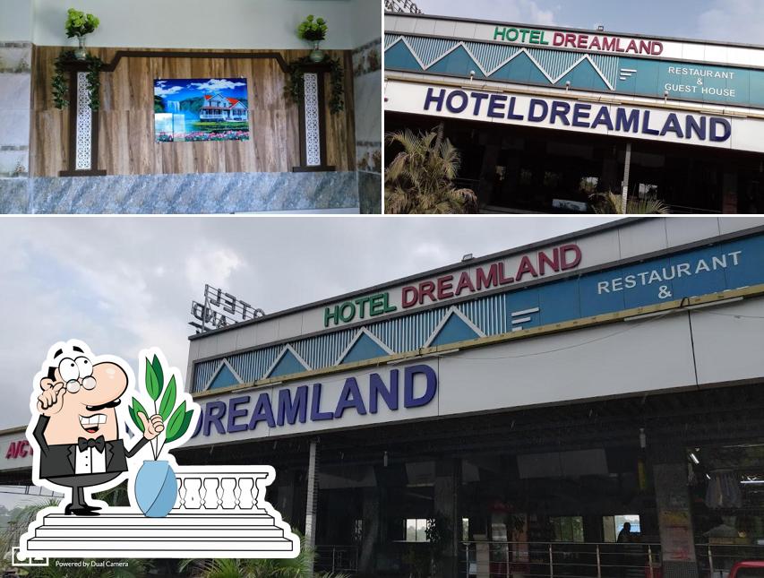 You can get some fresh air outside Hotel Dreamland