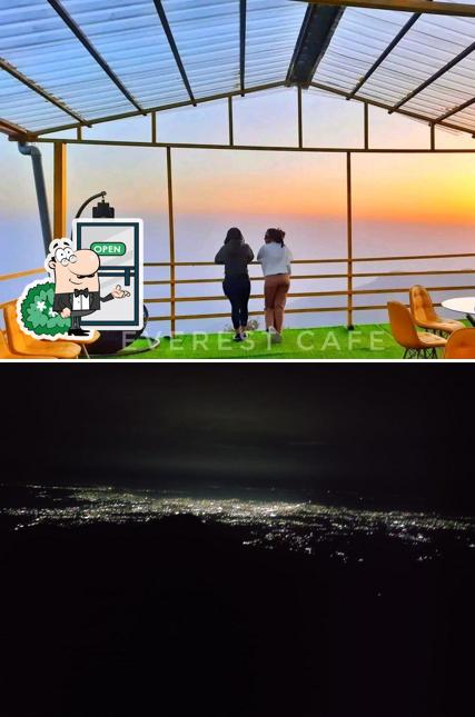 Check out how Camp George Everest looks outside