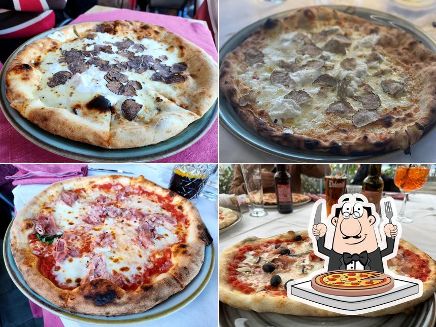 A Ristorante Bar Carillon, puoi assaggiare una bella pizza
