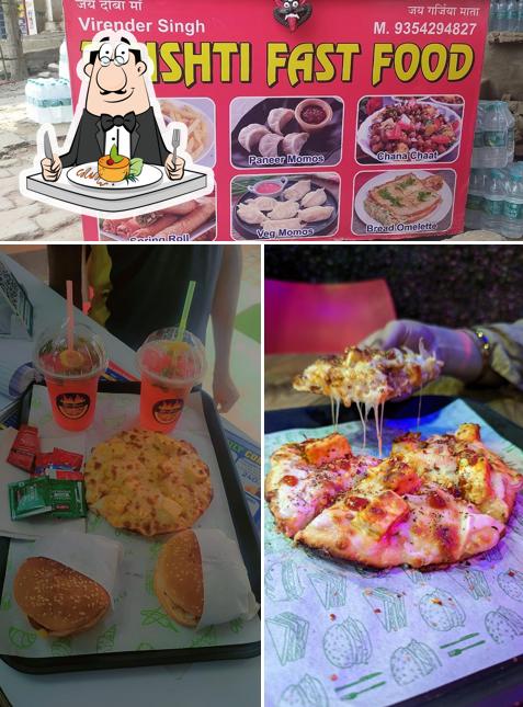 Food at Rox Pizza Vijay nagar