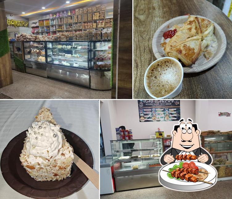 Food at Taj Bakery - Geyzing