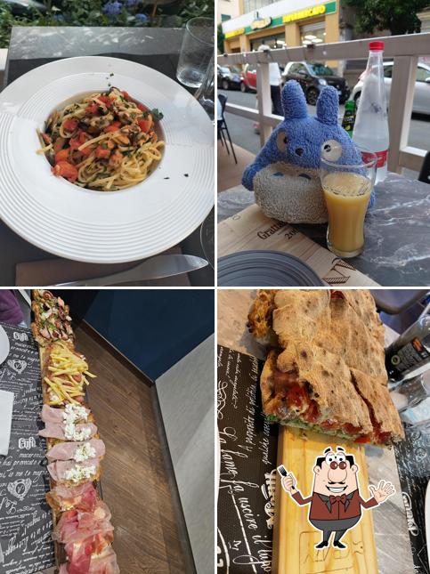 Platti al Crazy Bruschetta