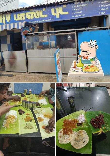 The photo of food and interior at A.V.FAST FOOD