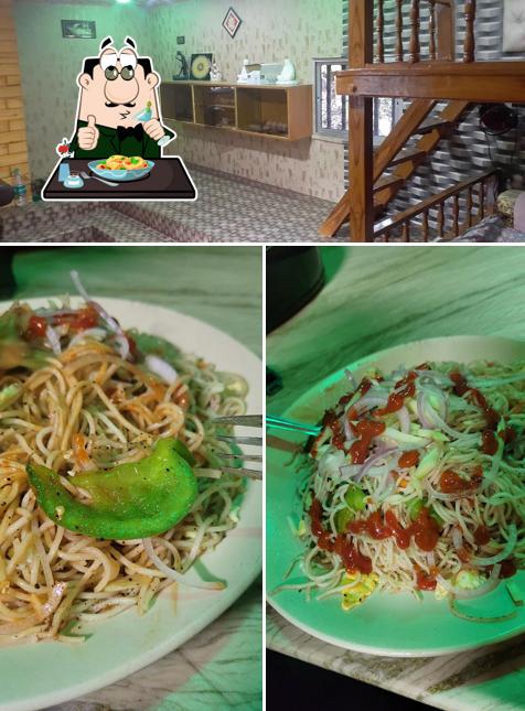 Check out the picture depicting food and interior at Apurba Chinese