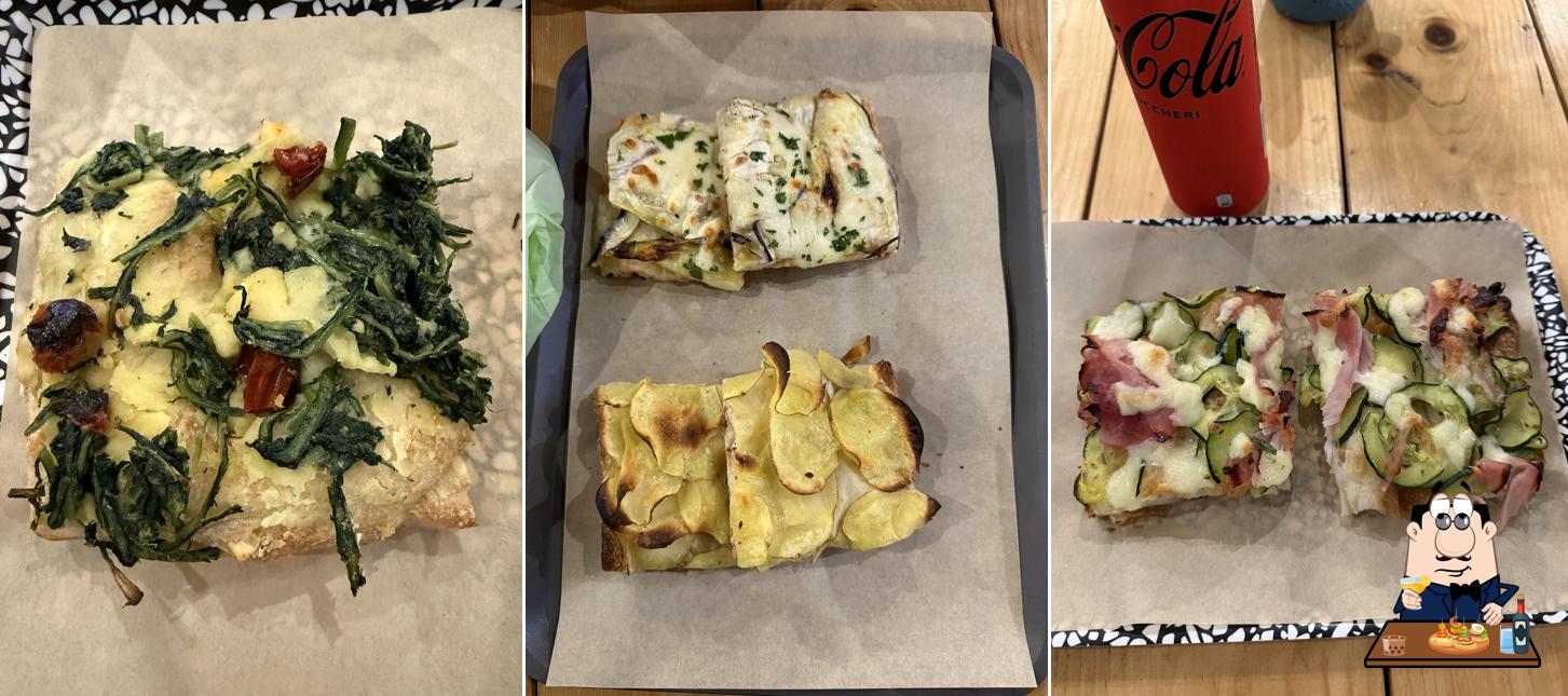 Bruschette al Pizzeria Concalma (pizza al taglio)