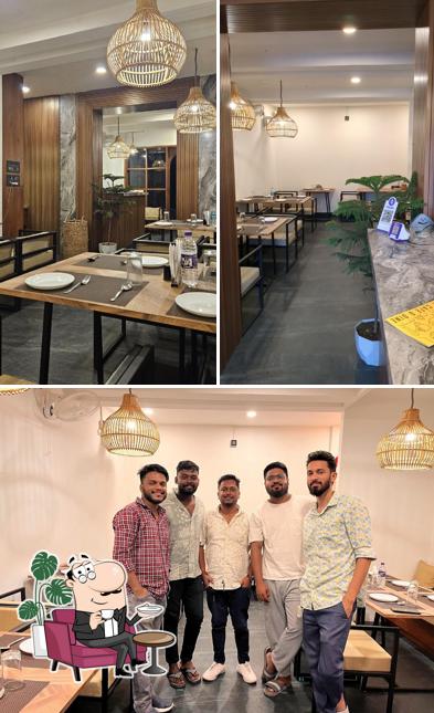 The interior of Qahwah CAFE & DINE