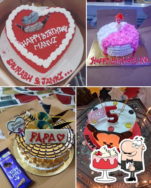 Red velvet cake at Baker's Heart By Vinay