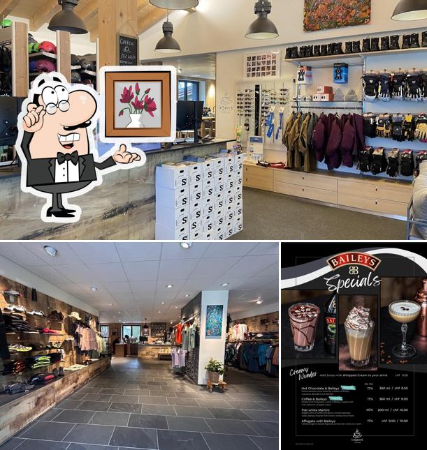 Gli interni di InSport (Coffee Bar & Sport Store)