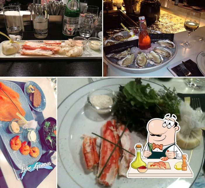 Prova la cucina di mare a Caviar House & Prunier