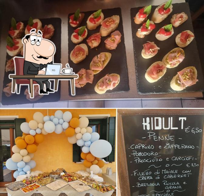 Gli interni di Kidult Caffè