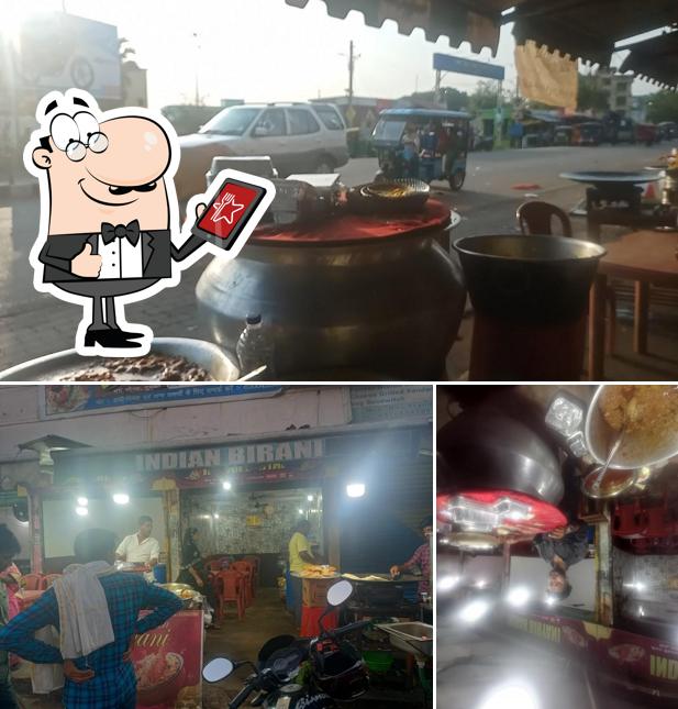 The photo of INDIAN BIRYANI’s exterior and food