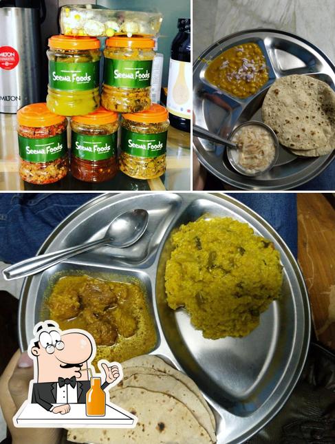 Enjoy a beverage at SEEMA FOOD MESS