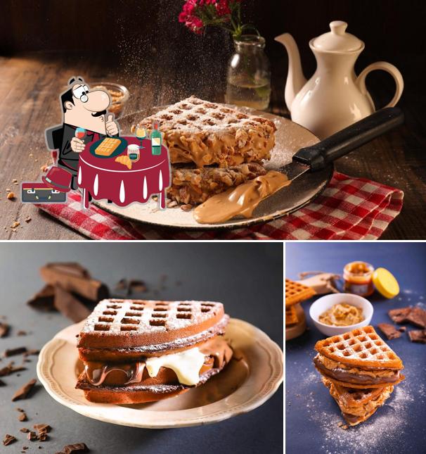 Waffles at The Belgian Waffle Co