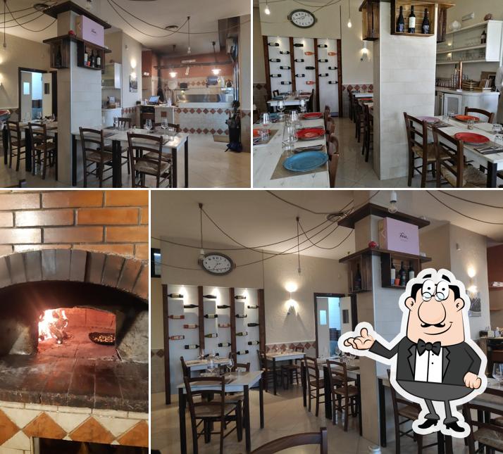 Dai un'occhiata agli interni di Cordè-cucina E Forno A Legna