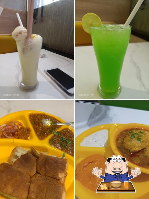 Food at Gangotri sharma and vishnu garden