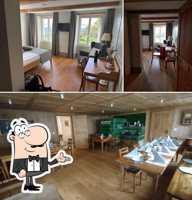 Gli interni di Restaurant Bauernhof