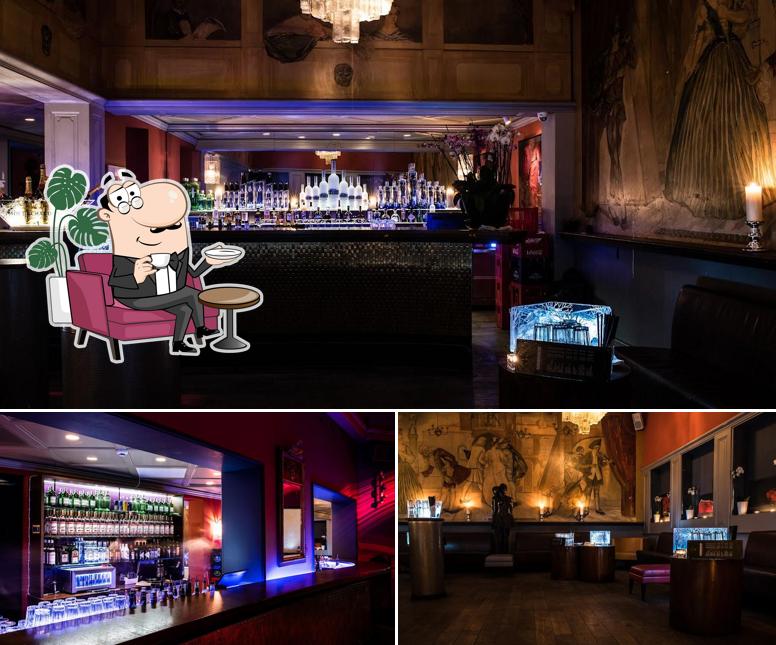 Gli interni di Club Du Théâtre