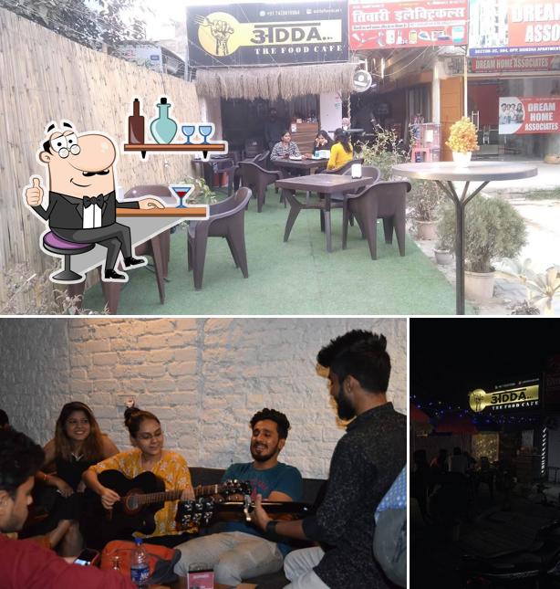 The interior of Adda The Food Cafe