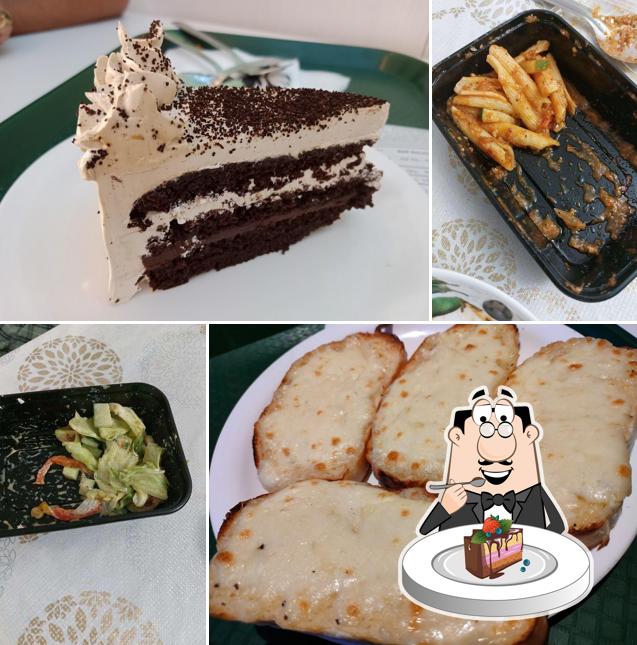 Chocolate cake at Cafe Vishala