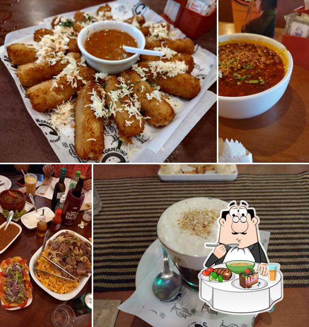 Sopa quente e azeda picante chinesa em Gigante Nordestino