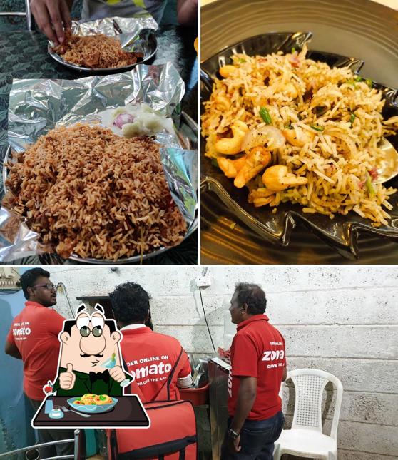 Take a look at the picture depicting food and interior at Jaggu Tadipatri Dum Biriyani