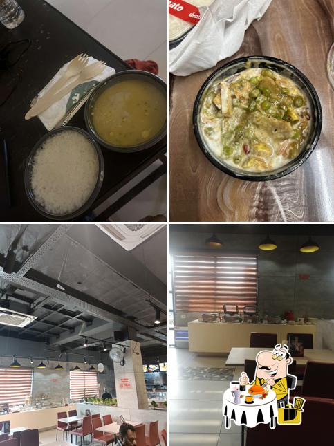 Check out the photo showing food and interior at Lemon Tadka