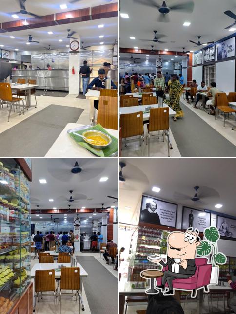 Check out how Sri Komala Vilas Pure veg Hotel looks inside