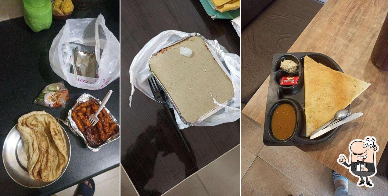 The interior of Sweet fast food cafe