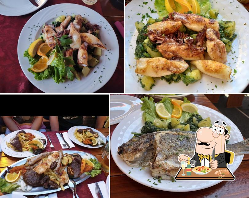 Spezzatino di maiale al Restoran Tradizione