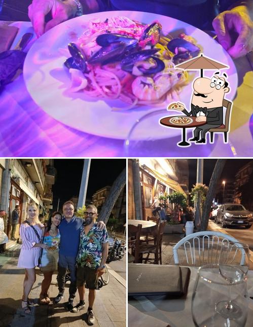 La immagine di esterno e cibo da Pizzeria U'Priiscé