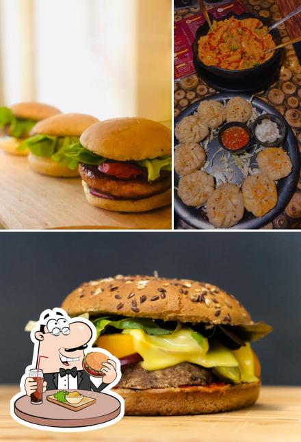 Get a burger at Emm pee vintage cafe