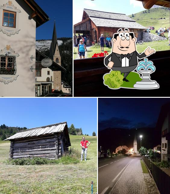 Puoi goderti l'aria fresca dal dehors di Gasthof Dasser