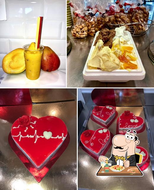 Cibo al Gelateria Dolce Bologna
