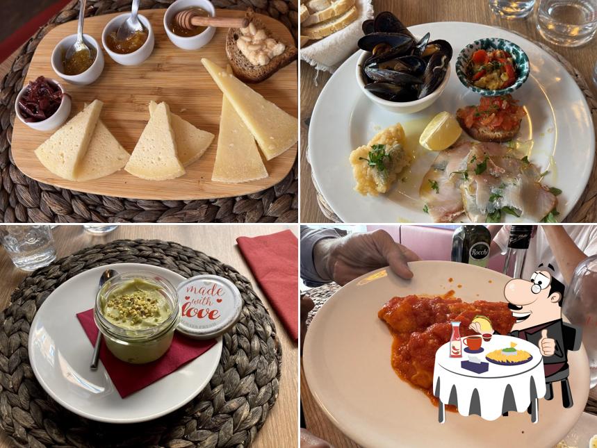 Piatto di formaggi al Locanda Cairoli