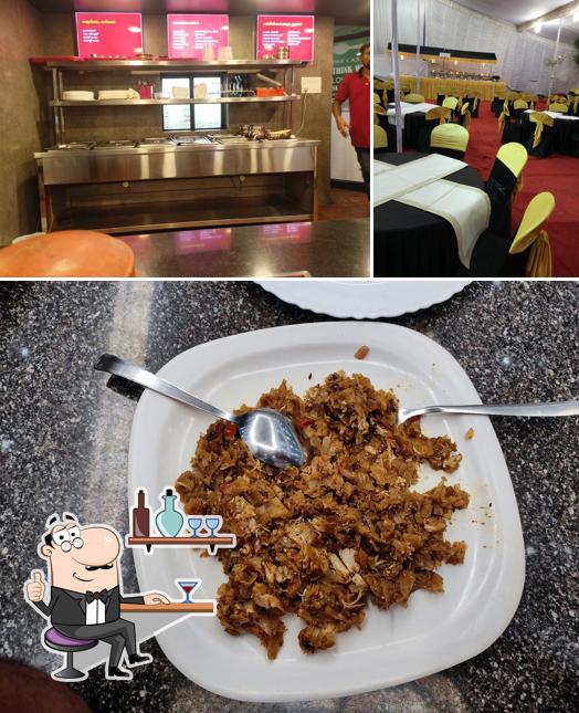 Among different things one can find interior and food at Thalassery Kitchen