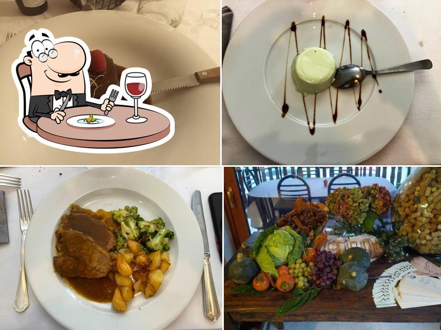 Cibo al Ristorante Monte di Giove