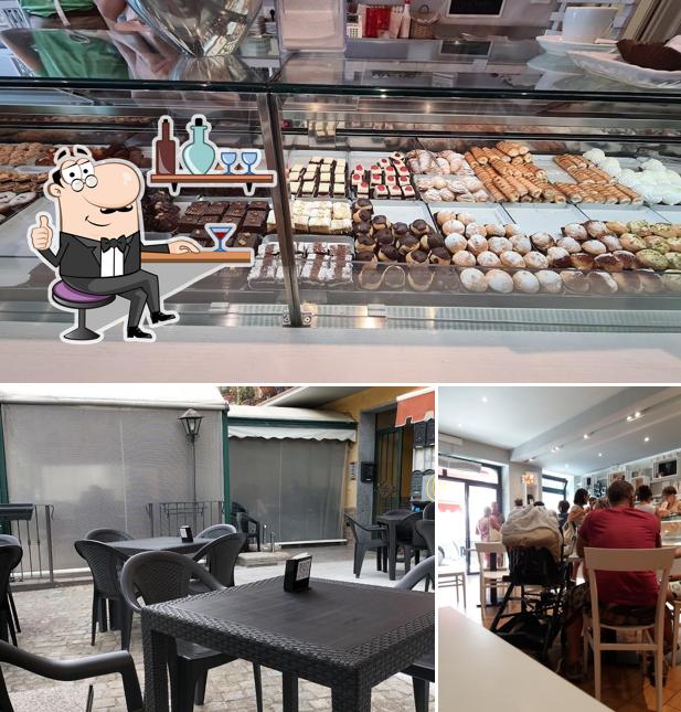 Gli interni di Pasticceria Zuffada