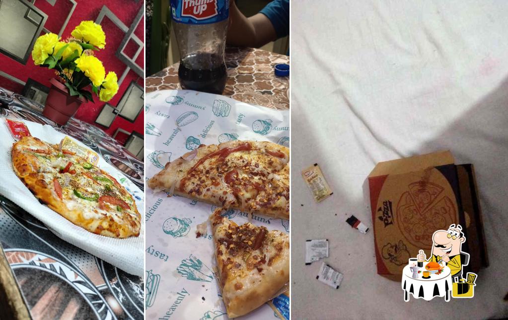 Food at Delicious pizza