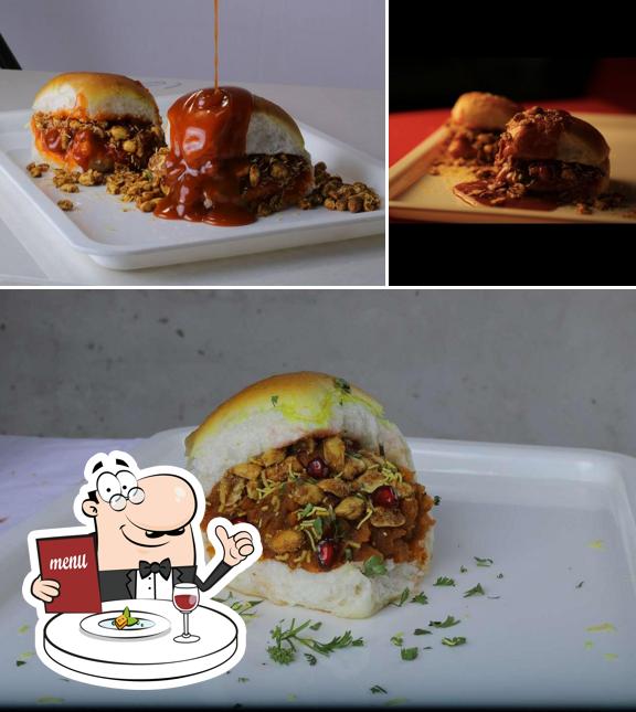 Pulled pork sandwich at KRISHNA DABELI