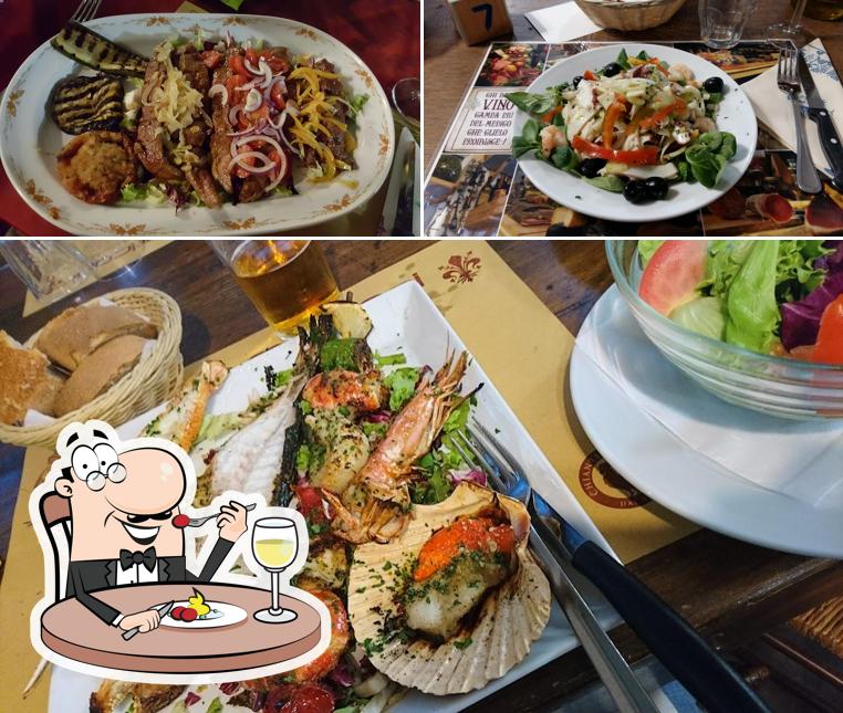 Platti al Osteria Moriconi