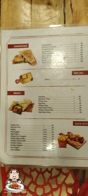 Food at Sizzlly Chicken